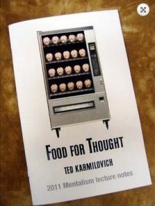 Food For Thought by Ted Karmilovich ( Instant Download )