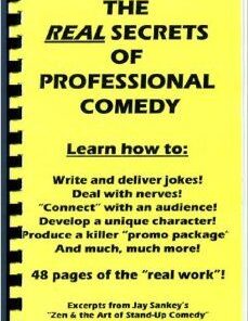 The Real Secrets of Professional Comedy by Jay Sankey. ( Instant Download )