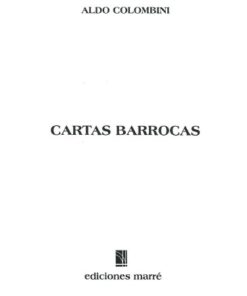 Aldo Colombini - Cartas Barrocas pdf download ( Instant Download )