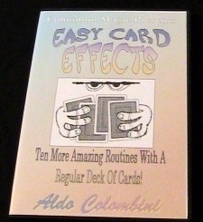 Aldo Colombini - Easy Card Effects ( Instant Download )