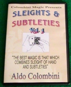 Aldo Colombini - SLEIGHTS AND SUBTLETIES 3sets ( Instant Download )