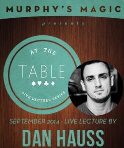 At the Table Live Lecture - Dan Hauss ( Instant Download )