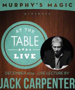 At the Table Live Lecture - Jack Carpenter ( Instant Download )