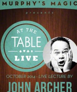 At the Table Live Lecture - John Archer ( Instant Download )