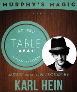 At the Table Live Lecture - Karl Hein ( Instant Download )