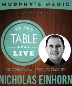 At the Table Live Lecture - Nicholas Einhorn ( Instant Download )