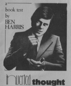 Ben Harris - Inverted Thought Book Test ( Instant Download )