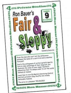 Ron Bauer - 09 Fair and Sloppy ( Instant Download )