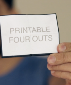 Blake Vogt – Printable Four Outs (all files included) ( Instant Download )