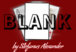BLANK by Stefanus Alexander ( Instant Download )
