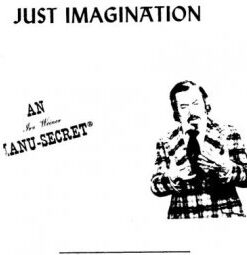 Just Imagination by Irv Weiner ( Instant Downliad ) ( Instant Download )