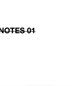 Calen Morelli – NOTES 01 Download INSTANTLY ↓ ( Instant Download )