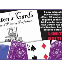 Paul Gordon – Caxton’s Cards (Gimmick not included) ( Instant Download )