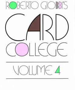 Roberto Giobbi – Card College Volume 4 ( Instant Download )