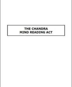 Chandra Mind Reading Act by James S. Harto. ( Instant Download )