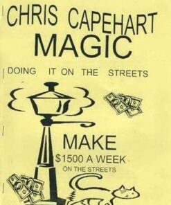 Chris Capehart - Street Magic Lecture Notes ( Instant Download )