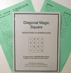 Chuck Hickock - Diagonal Magic Square ( Instant Download )
