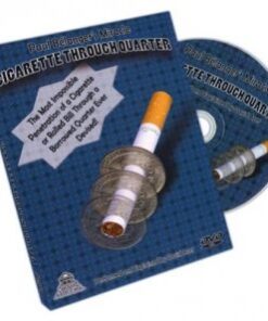 Cigarette Through Quarter by David Acer ( Instant Download )