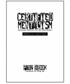 Paul Brook – Certified Mentalism Special Edition ( Instant Download )