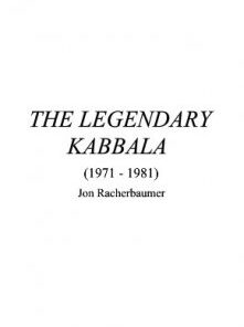The Legendary Kabbala By Jon Racherbaumer ( Instant Download )