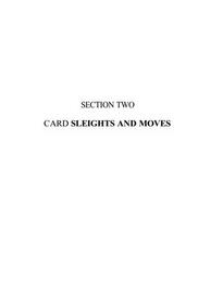 Dai Vernon - Card Sleights And Moves ( Instant Download )