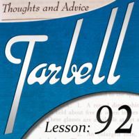 Dan Harlan – Tarbell 92 – Thoughts & Advice ( Instant Download )