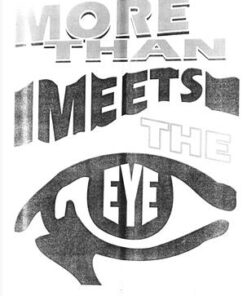 Dan Harlan - More Than Meets The Eye. ( Instant Download )