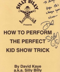 David Kaye - How To Perform The Perfect Kid Show Trick ( Instant Download )
