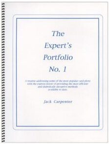 Expert’s Portfolio by Jack Carpenter ( Instant Download )