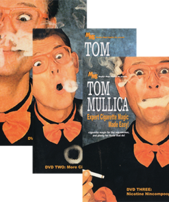 Expert Cigarette Magic Made Easy by Tom Mullica ( 3 Vols , Instant Download )