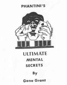 Ultimate Mental Secrets by Phantini ( Instant Download )