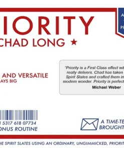 Priority by Chad Long. ( Instant Download )