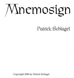Mnemosign by Patrick Schlagel ( Instant Download )