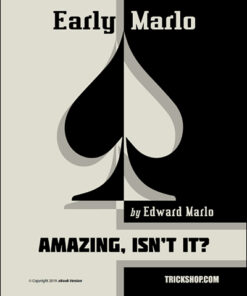 Edward Marlo – Amazing Isn’t It? (official pdf) ( Instant Download )