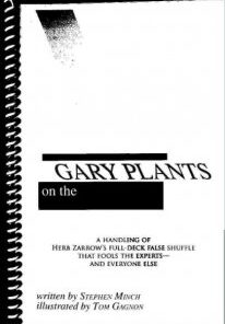 Gary Plants On The Zarrow Shuffle by Gary Plants ( Instant Download )