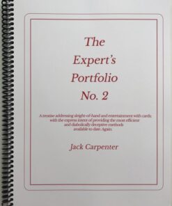 Jack Carpenter - The Expert's Portfolio No2. ( Instant Download )