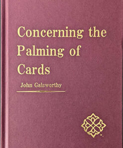 Concerning the Palming of Cards by John Galsworthy ( Instant Download )