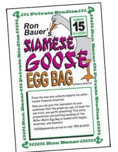Ron Bauer 15 Siamese Goose Egg Bag ( Instant Download )
