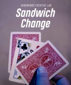 Sansminds Creative Lab – Sandwich Change (Gimmick not included) ( Instant Download )