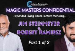Magic Masters Confidential: Jim Steinmeyer & Robert Ramirez Living Room Lecture Part 1 of 2. ( Instant Download )
