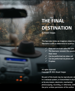 Boyet Vargas – The Final Destintion (eBook) ( Instant Download )