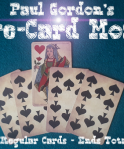 Paul Gordon – Five Card Monte (Cards not included, cards are ungimmicked) ( Instant Download )