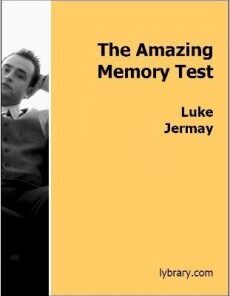 Amazing Memory Test by Luke Jermay ( Instant Download )