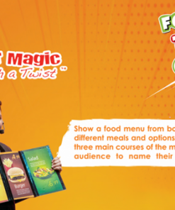 George Iglesias and Twister Magic – Food To Go 2.0 (Gimmick not included) ( Instant Download )