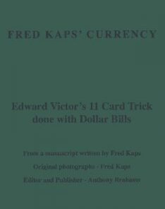 Fred Kaps' Currency by Fred Kaps ( Instant Download )