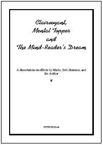 Clairvoyant Mental Topper by Justin Higham ( Instant Download )