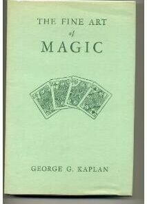 George Kaplan - The Fine Art of Magic ( Instant Download )
