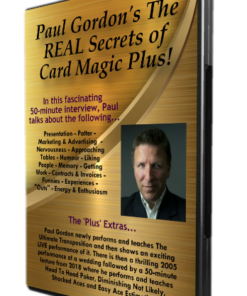 Paul Gordon – The Real Secrets of Card Magic Plus (Jan 2019) ( Instant Download )