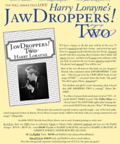 Harry Lorayne – Jaw Droppers Two (limited edition) ( Instant Download )
