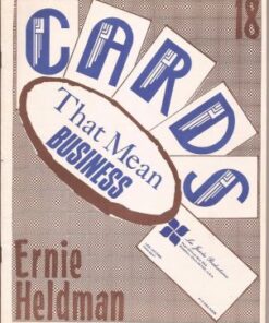 Cards That Mean Business by Ernie Heldman ( Instant Download )